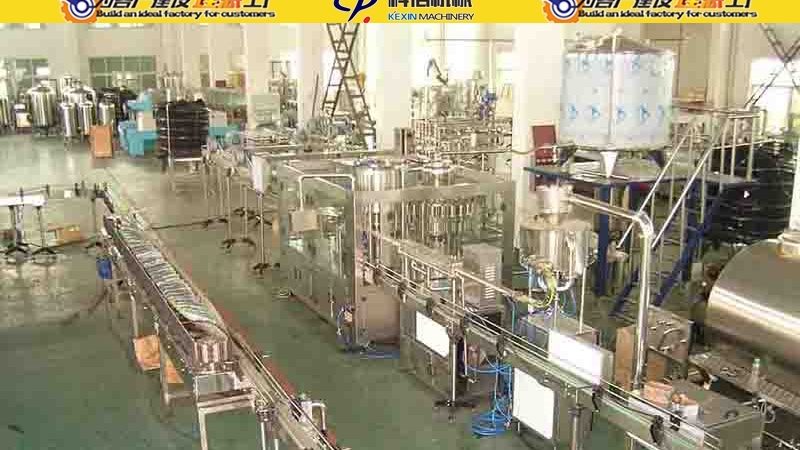 饮料生产线安装步骤：从基础到细节的全方位解析